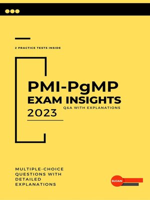 cover image of PMI-PgMP Exam Insights